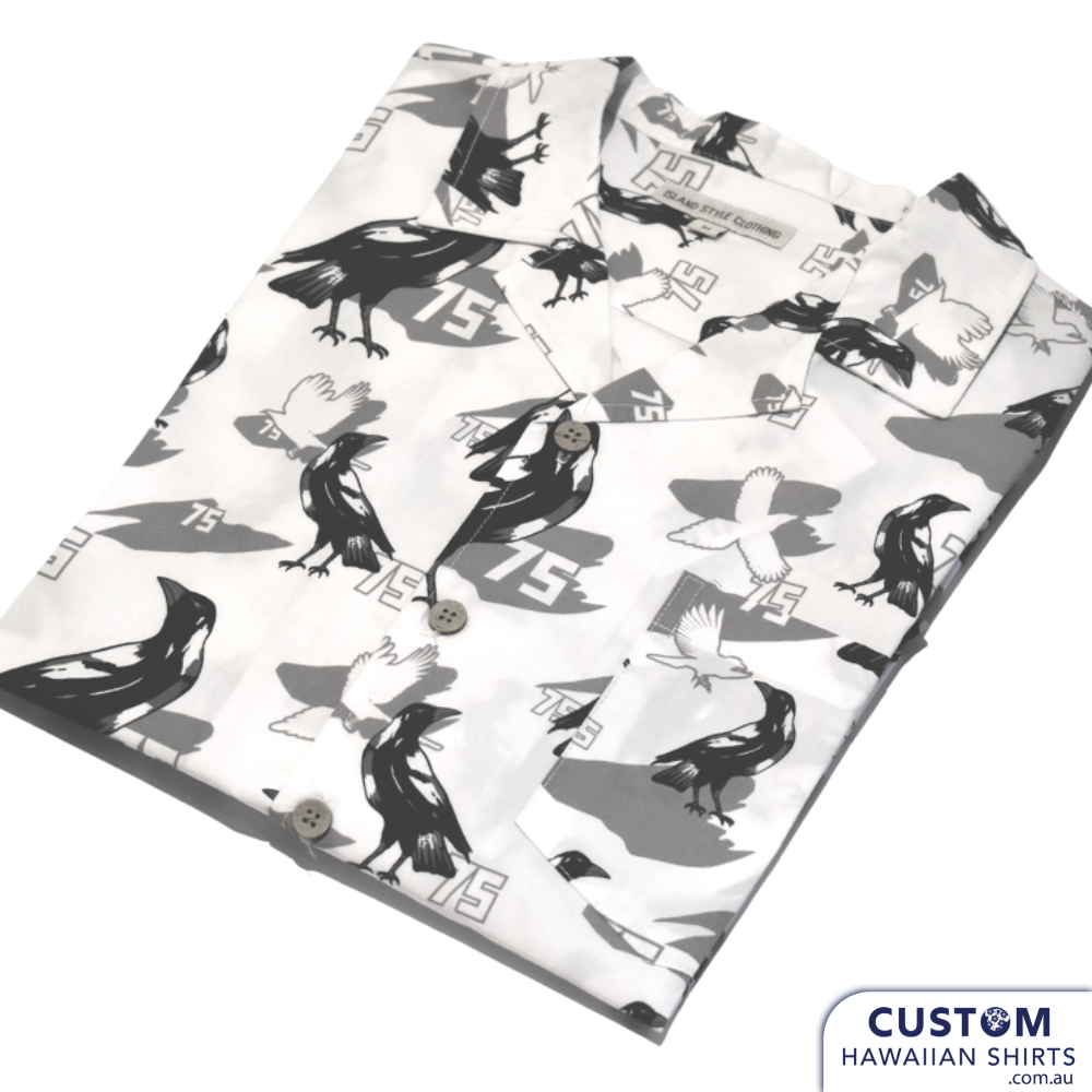 Talk about shirtfronting the Competition - prepare to be gobsmacked like going 3 rounds with Anthony Mundine. The 75th Squadron's style torpedos imposters. Winning the trend turf war for the Aussies... 75 SQD, RAAF - Aussie Military. Custom Hawaiian Shirts Matching Shorts 100% Cotton