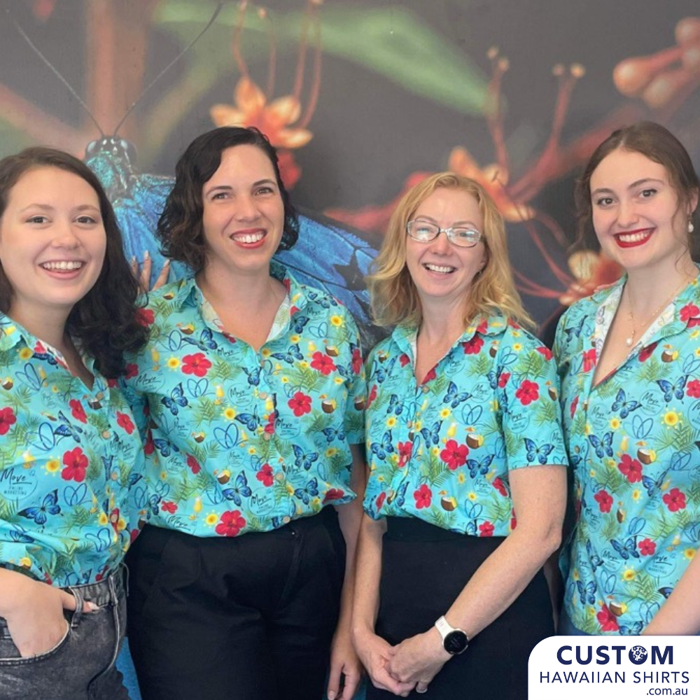 A expertly tailored strategy - pretty much what puts these marketing magicians at the forefront of their game - also accurately describes the collaboration between Island Style Clothing and Move on Marketing with these snazzy new custom hawaiian shirt uniforms.