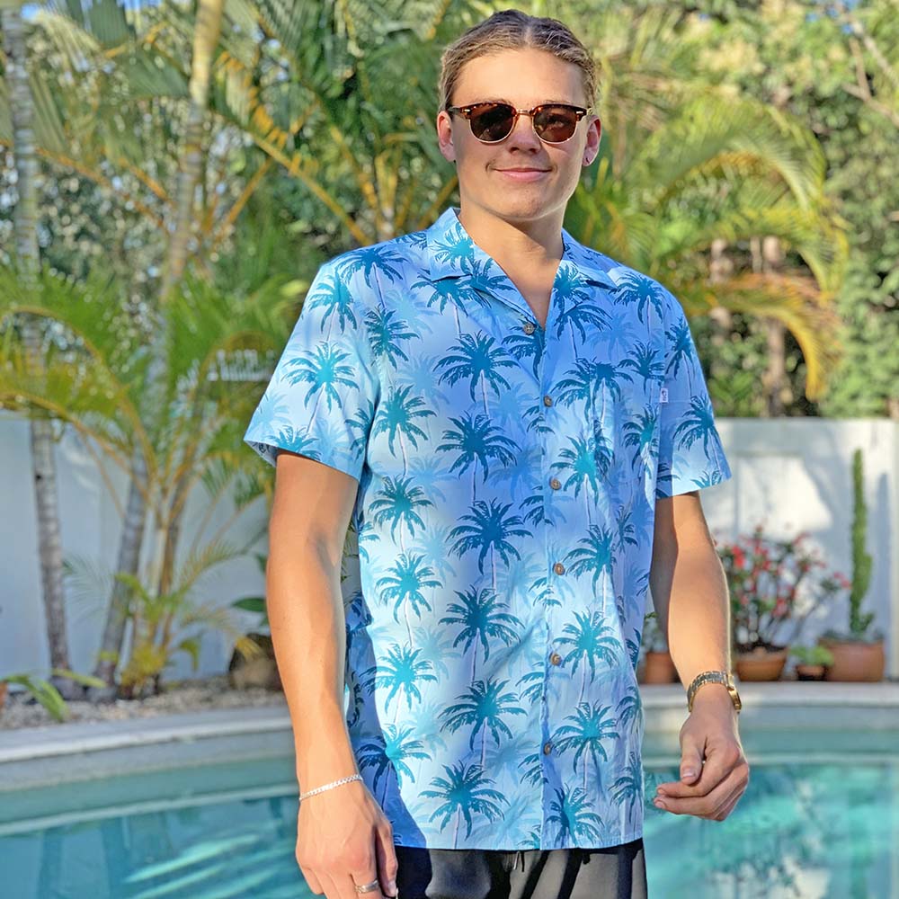 Island Blues - Mens Hawaiian Shirt