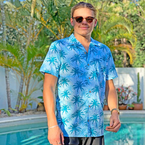 Island Blues - Mens Hawaiian Shirt