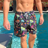 Magic Mushrooms - Mens Swim Shorts