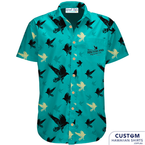We love the simplicity of this shirt for Noosa Hinterland Brewing Co. Noosa, QLD. We are particularly proud to make this as it's local to us on the Sunshine Coast.