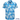 Blue Custom floral Conference Shirts