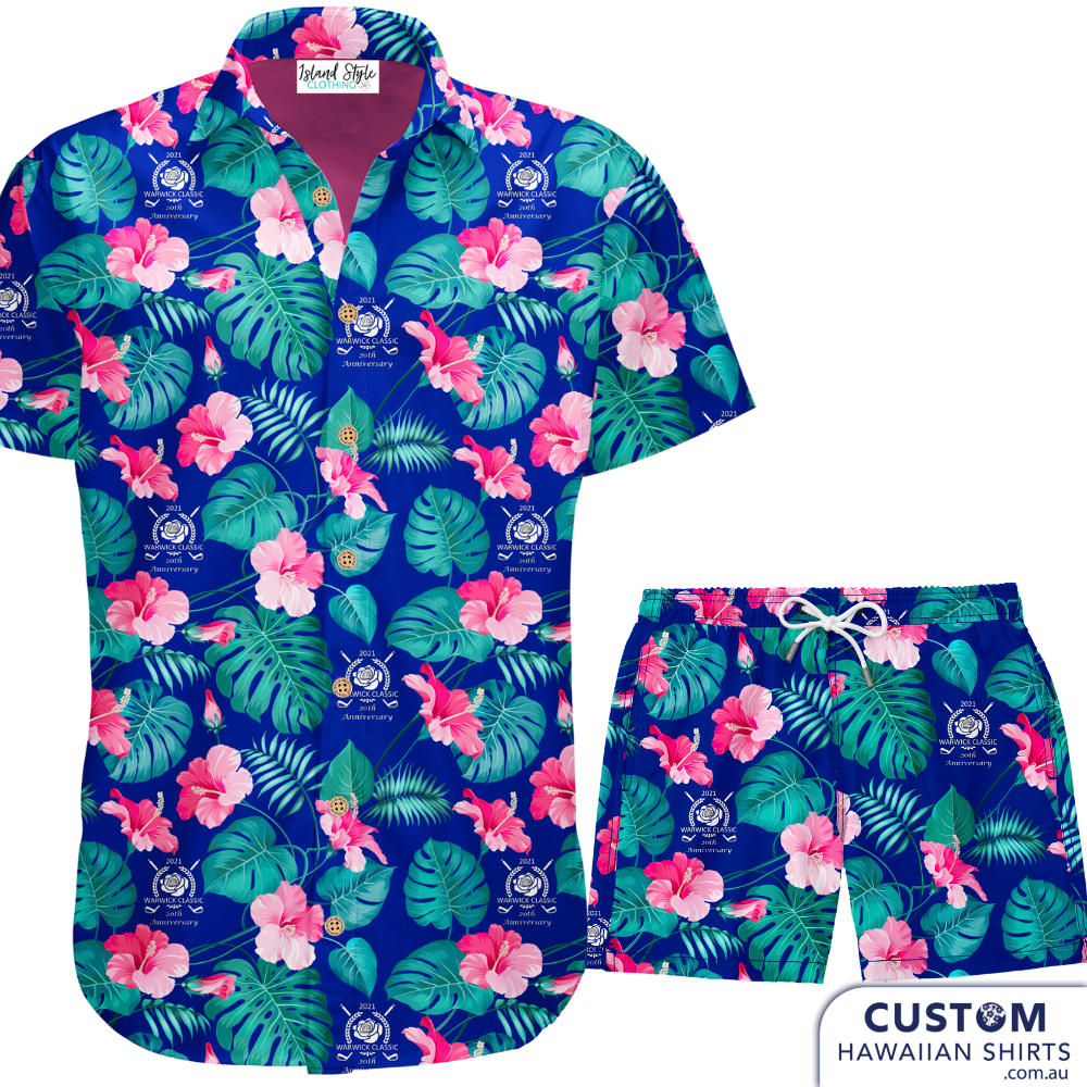 Warwick Classic 20th Golf Tour - Club Uniforms. Customized Apparel. Custom Hawaiian Shirts.