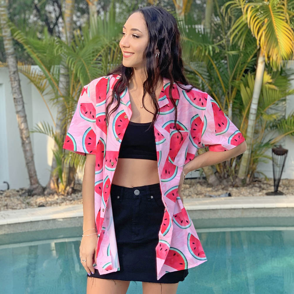 Gear up for your next adventure with Shake Ya Melons Unisex Stretch Shirt! Boasting pink watermelons and a pink marble base, this shirt captures the festival vibes while demanding attention—are you ready to make a statement? Get daring and add this unique piece to your wardrobe!